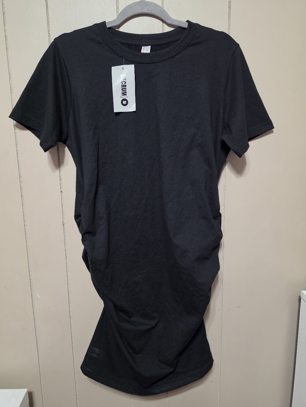 Decrum Black maternity dress